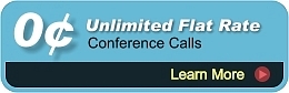 Unlimited Conference Calls - Flat Rate