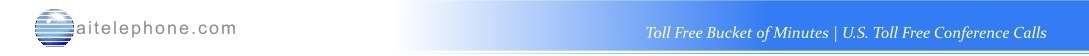 Toll Free Bucket of Minutes | U.S. Toll Free Conference Calls