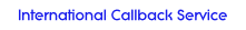 International Callback Service - Cheap calls from any country, to any country