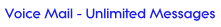 Unlimited Toll Free Voice Mail