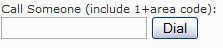 This is a screen capture of the moderator dial out feature.