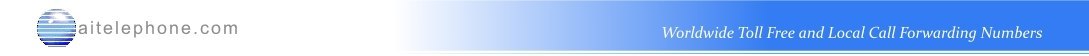 International Toll Free Numbers, International Local Numbers for easy Call Forwarding