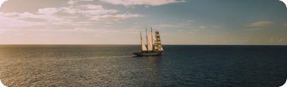Old schooner Cayman Islands