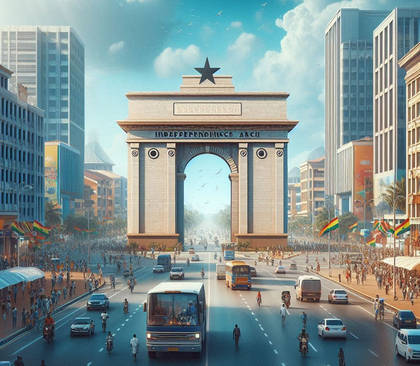 Independence Arch Accra Ghana