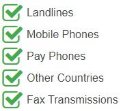 Algeria National Virtual Phone Numbers are accessible from the following devices and networks