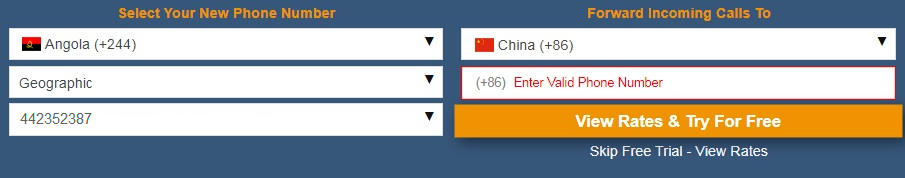 Angola Virtual Phone Number Database