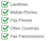 Armenia National Phone Numbers are accessible from the following devices and networks