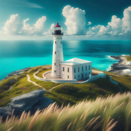 Bermuda Light House Hamilton Harbour