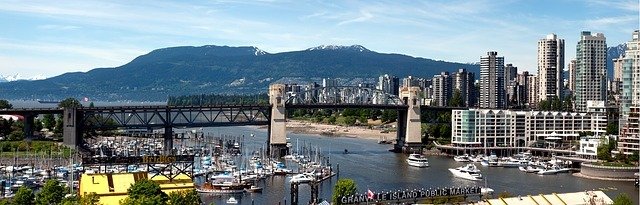 Vancouver Bridge Columbia British Canada