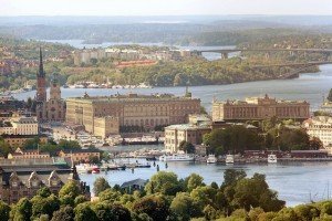 Sweden International Conference Call with other countries. Royal Palace Sweden