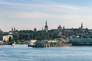 Tallin Estonia Skyline
