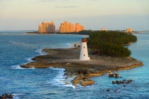 bahamas lighthouse caribbean sea atlantis travel