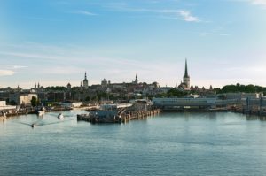 Tallin Estonia Skyline