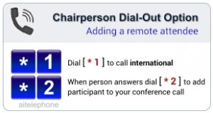 Dial-Out Option