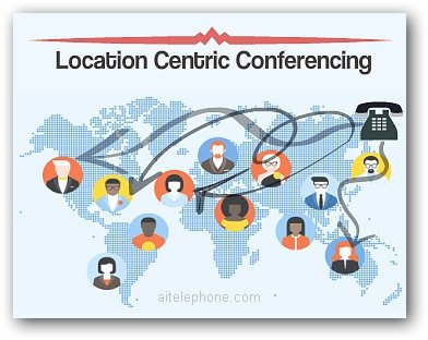 Location Centric Conference Calling