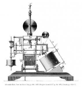 Bain improved facsimile 1850.