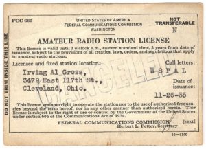 Amateur Radio Station License
