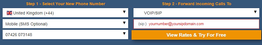 Call Forwarding to VoIP Database