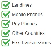 Denmark Geographic Local City Numbers are accessible from the following devices and networks