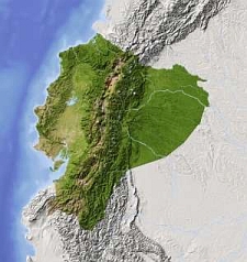 Ecuador map
