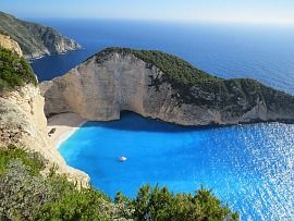 Greece Zakynthos Sea beach