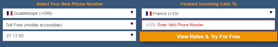 Guadeloupe Virtual Phone Number Database