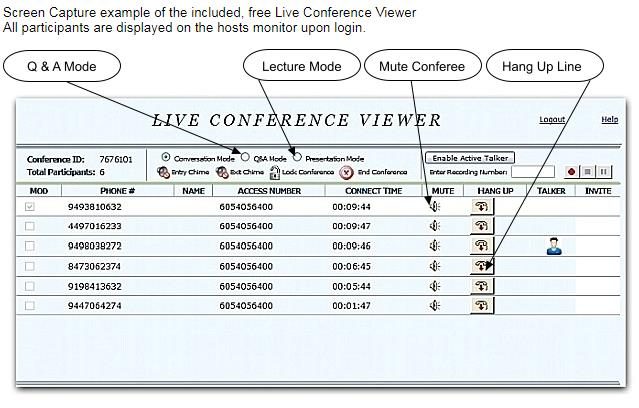 Live Conference Viewer