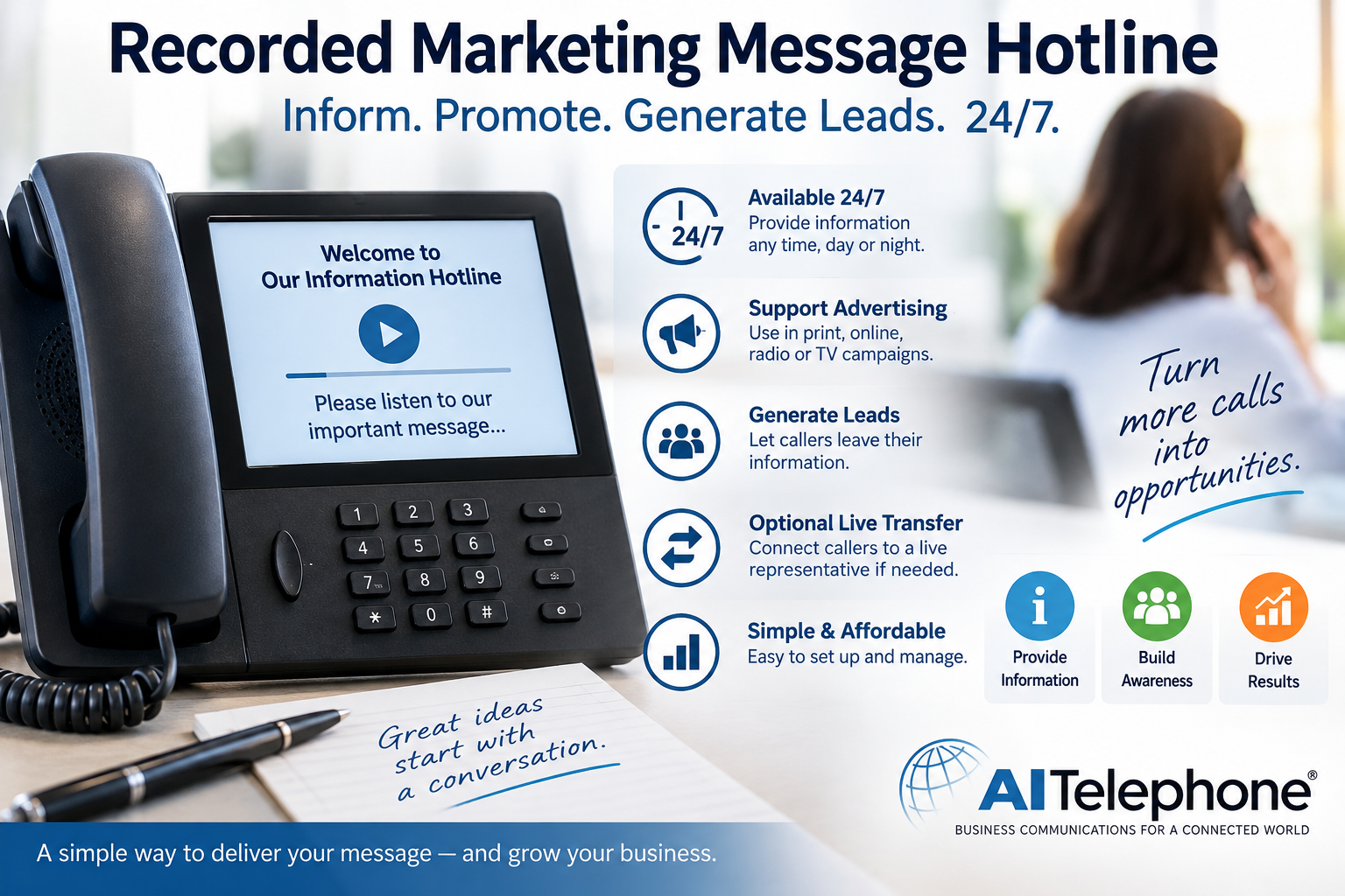 Hotline strategy can build your business like nothing else