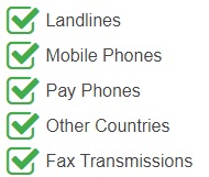 Kazakhstan Geographic Phone Numbers are accessibile from the following devices and networks