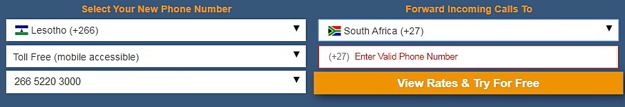 Lesotho Virtual Phone Number Database