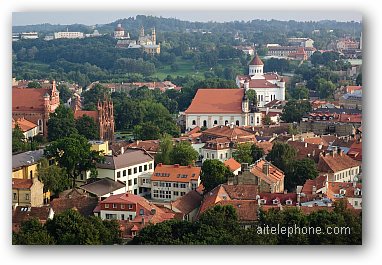 View Of Vilnius Old Town, Lithuania