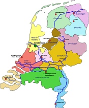 Netherlands Map Geography image