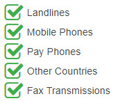 Paris Virtual Phone Number is accessible from the following devices and countries