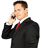 Get a remote call forwarding number, or several, and reach out to customers in other communities.