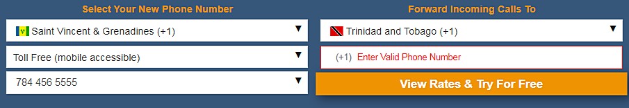 Saint Vincent Virtual Phone Number Database
