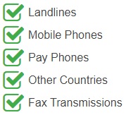 Switzerland Virtual Phone Numbers are accessible from the following devices and networks