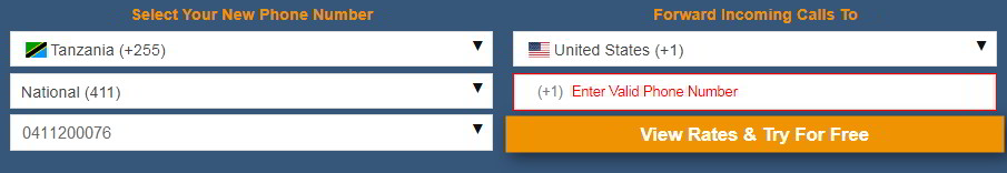 Tanzania Virtual Phone Number Database