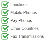Ukraine Geographic Phone Numbers can be accessed from the following devices and networks