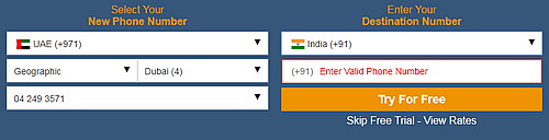 Click here to view global virtual number rates and Try For Free