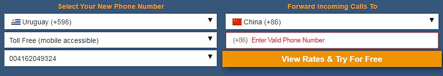 Uruguay Virtual Phone Number Database