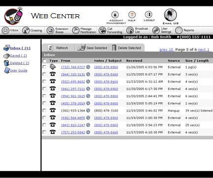 Voicemail | 24 hour Online Management System for your Unlimited Voicemail Plan