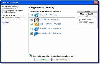 Web Conferencing | Application Sharing