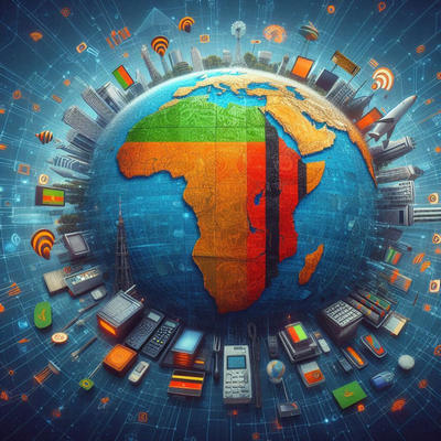 Countries with Significant Telecommunications Traffic with Zambia