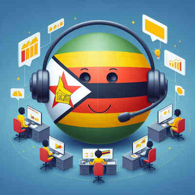 Zimbabwe Virtual Phone Number Providing Customer Service and Tech Support from Afar